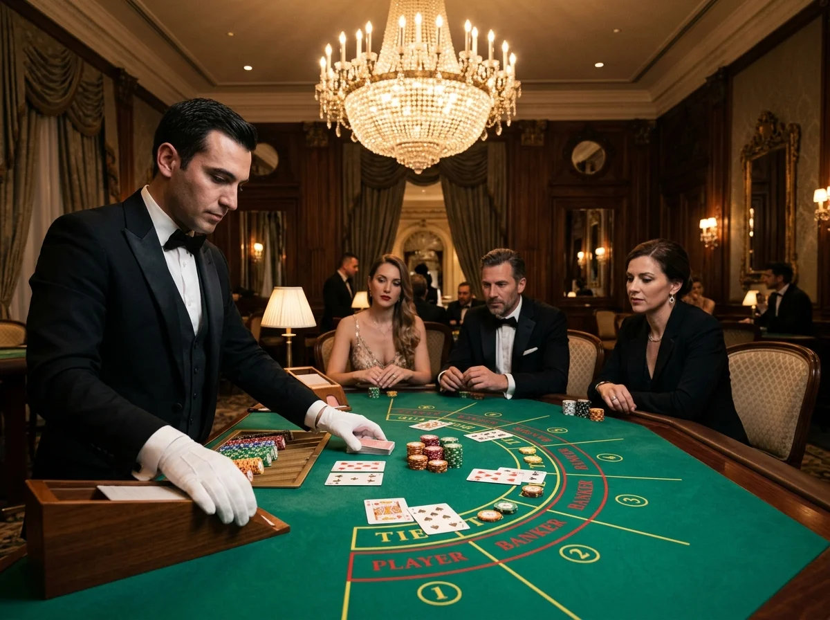 Baccarat bij Dragonara live casino spellen