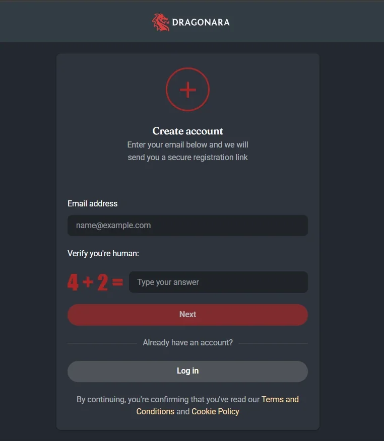 Dragonara casino registreren